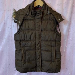 Aeropostale Hooded Vest